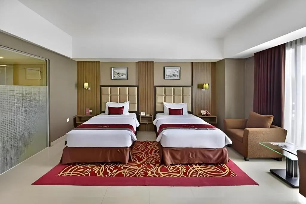 Bed in Travello Hotel Bandung