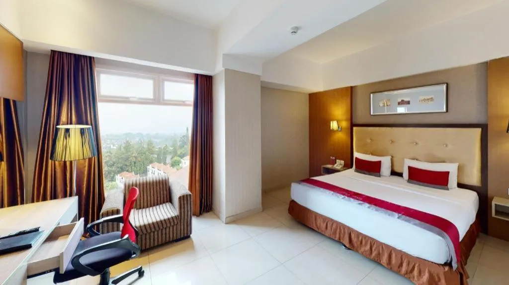 Bed in Travello Hotel Bandung