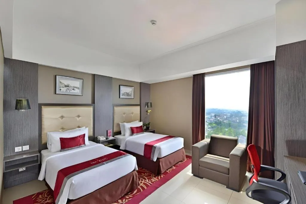 Bed in Travello Hotel Bandung