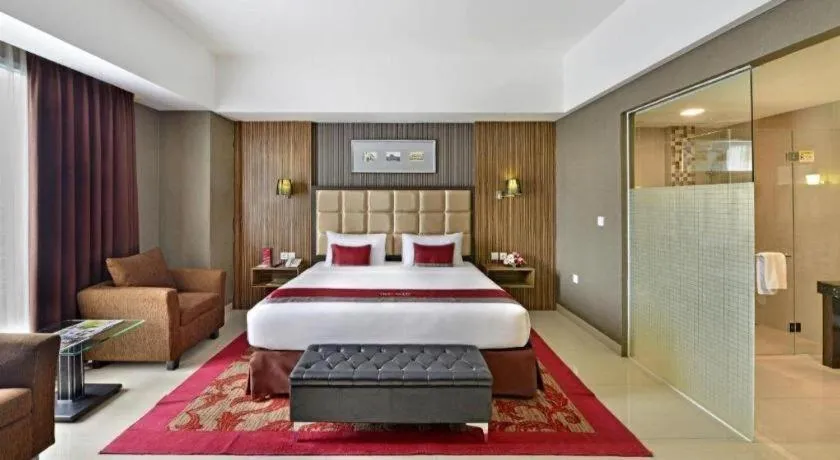 Bed in Travello Hotel Bandung