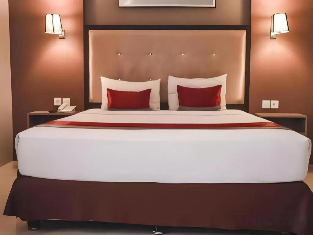 Bed in Travello Hotel Bandung