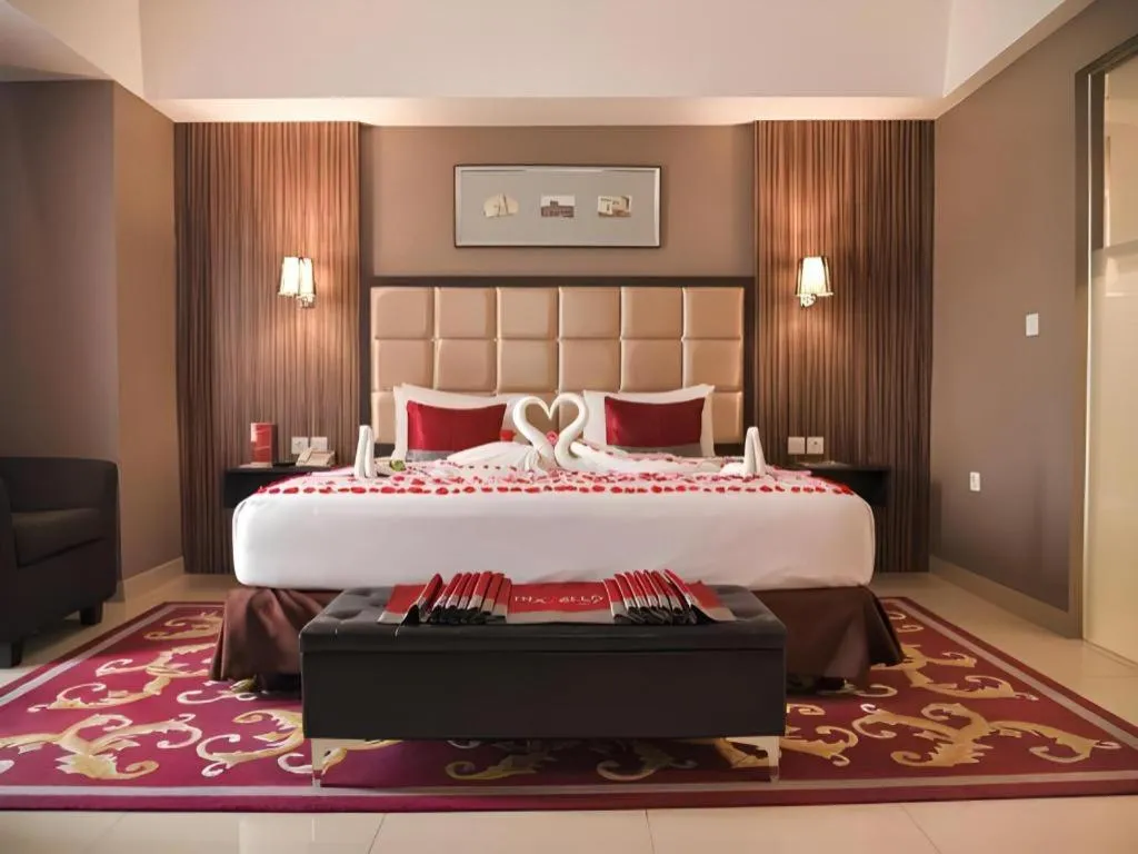 Bed in Travello Hotel Bandung