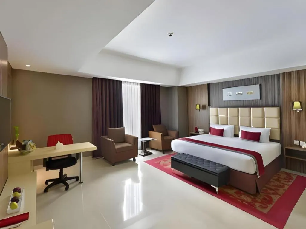 Bed in Travello Hotel Bandung