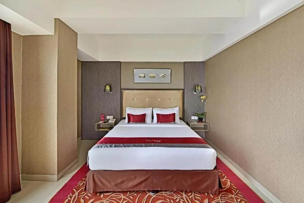 Bed in Travello Hotel Bandung