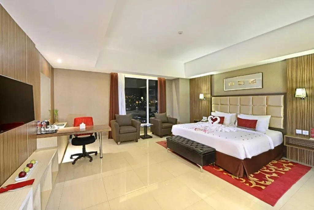 Bed in Travello Hotel Bandung