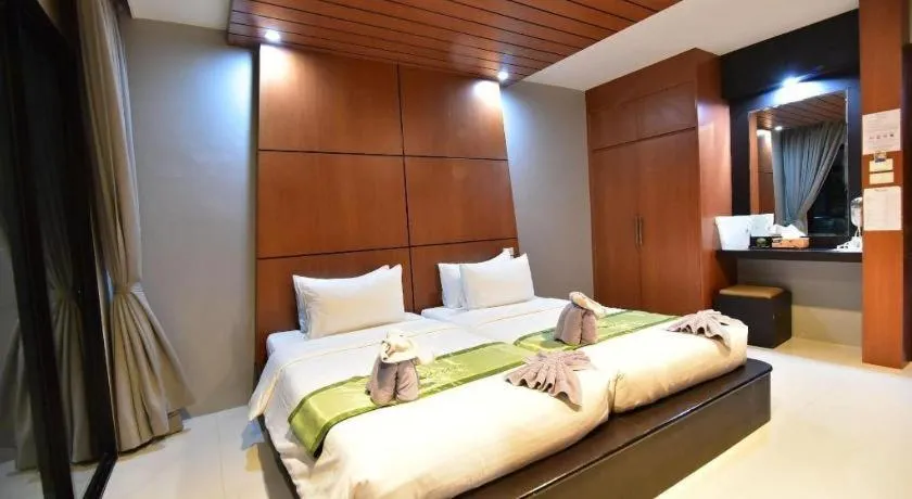 Bed in The Breeze Lipe Resort