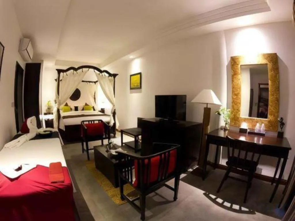 Bed in La Rose Boutique Hotel & Spa