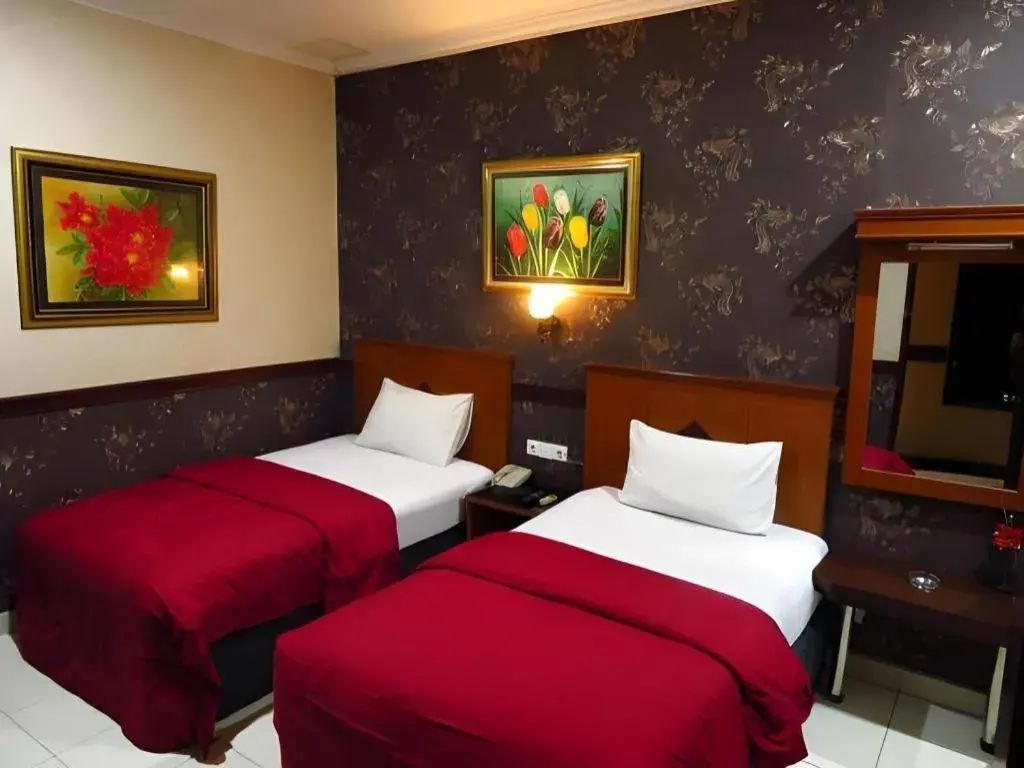 Bed in Hotel Menara Lexus Bed in Hotel Menara Lexus