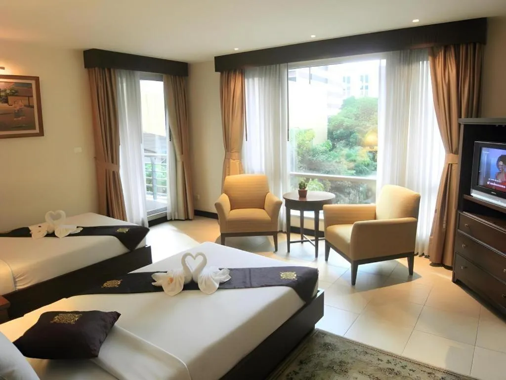 Bed in De Arni Hotel