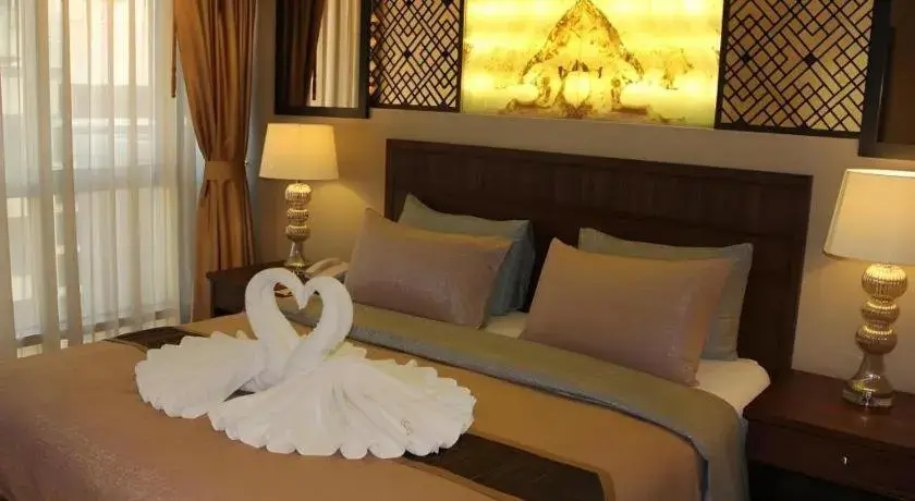 Bed in De Arni Hotel Bed in De Arni Hotel