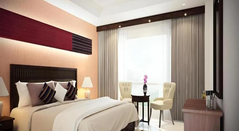 Bed in De Arni Hotel