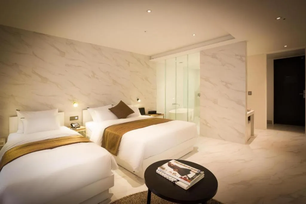 Bed in Trang blue hotel