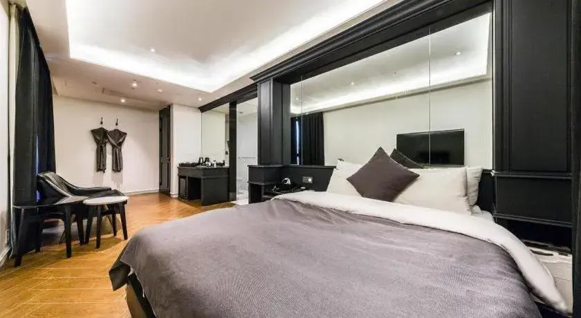 Bed in Trang blue hotel Bed in Trang blue hotel