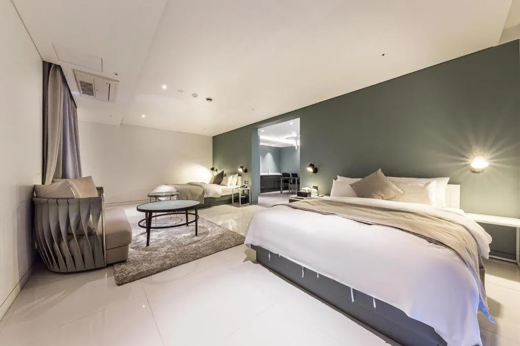 Bed in Trang blue hotel