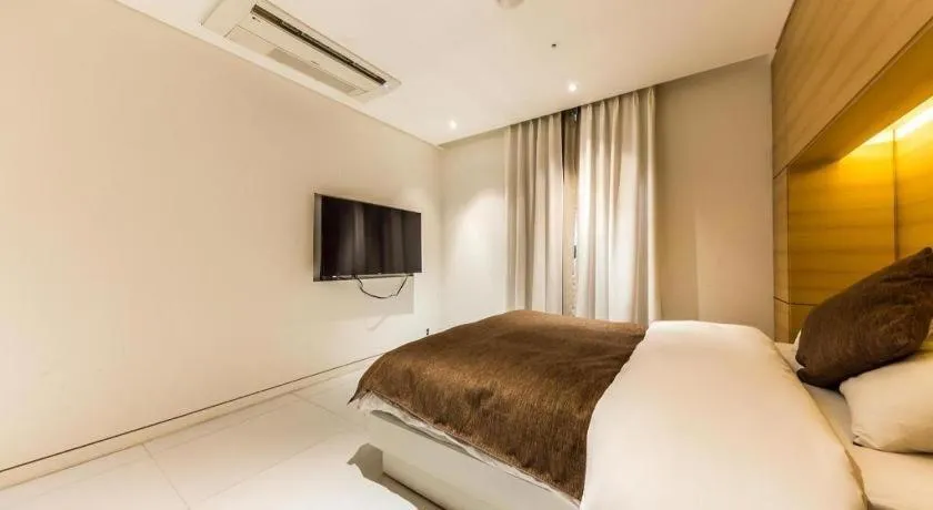 Bed in Trang blue hotel