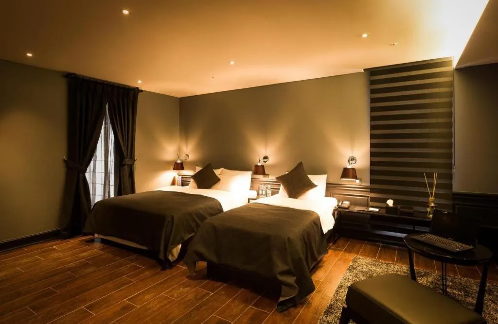 Bed in Trang blue hotel