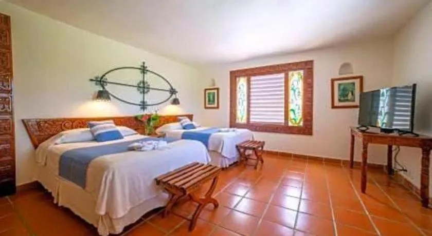 Bed in Mayaland Hotel & Bungalows