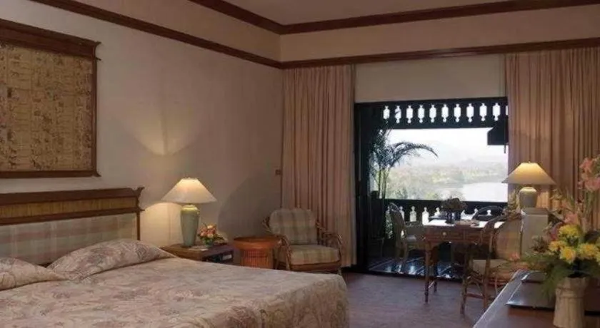 Bed in Imperial Golden Triangle Resort