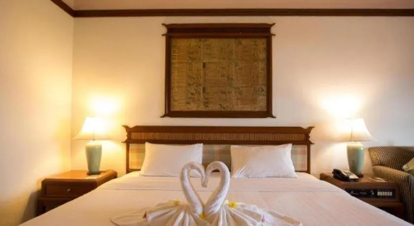 Bed in Imperial Golden Triangle Resort