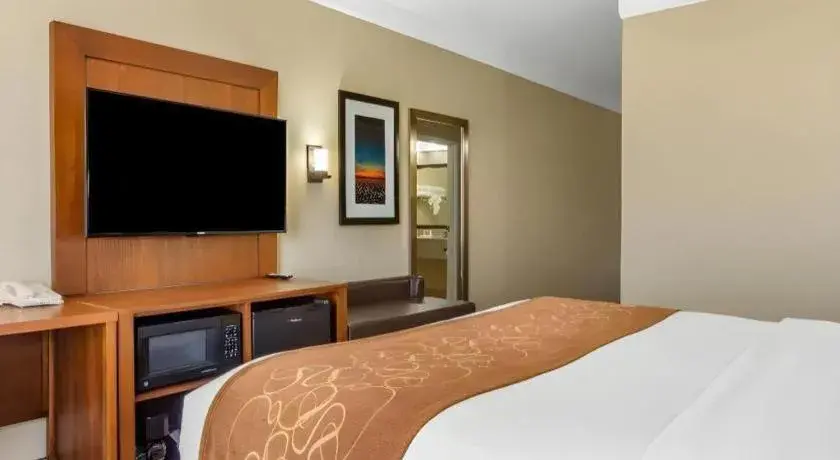 Bed in Comfort Suites Plainview Bed in Comfort Suites Plainview