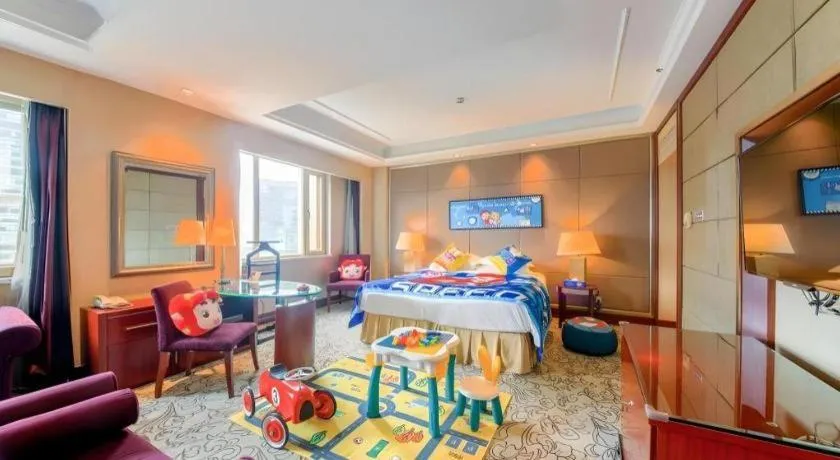 Bed in Chengdu Taihe International Hotel