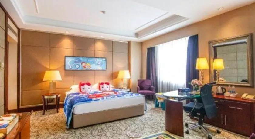 Bed in Chengdu Taihe International Hotel