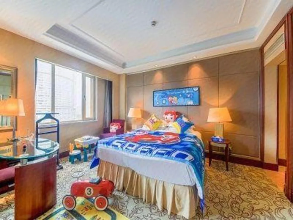 Bed in Chengdu Taihe International Hotel