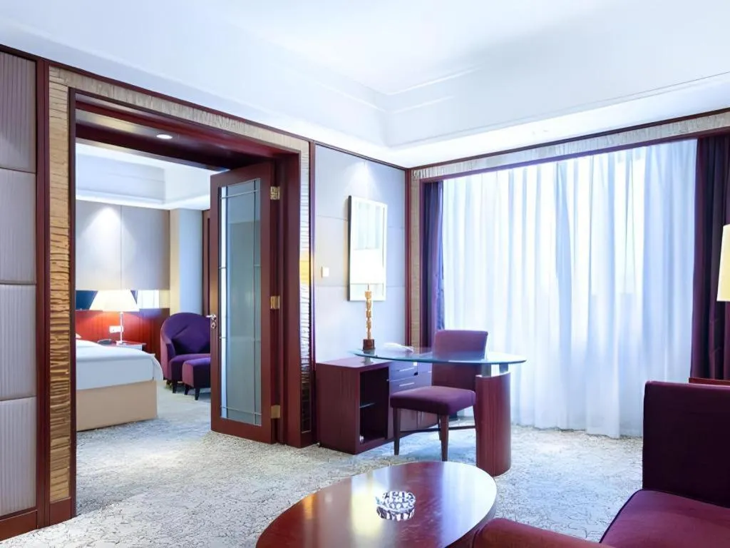 Bed in Chengdu Taihe International Hotel