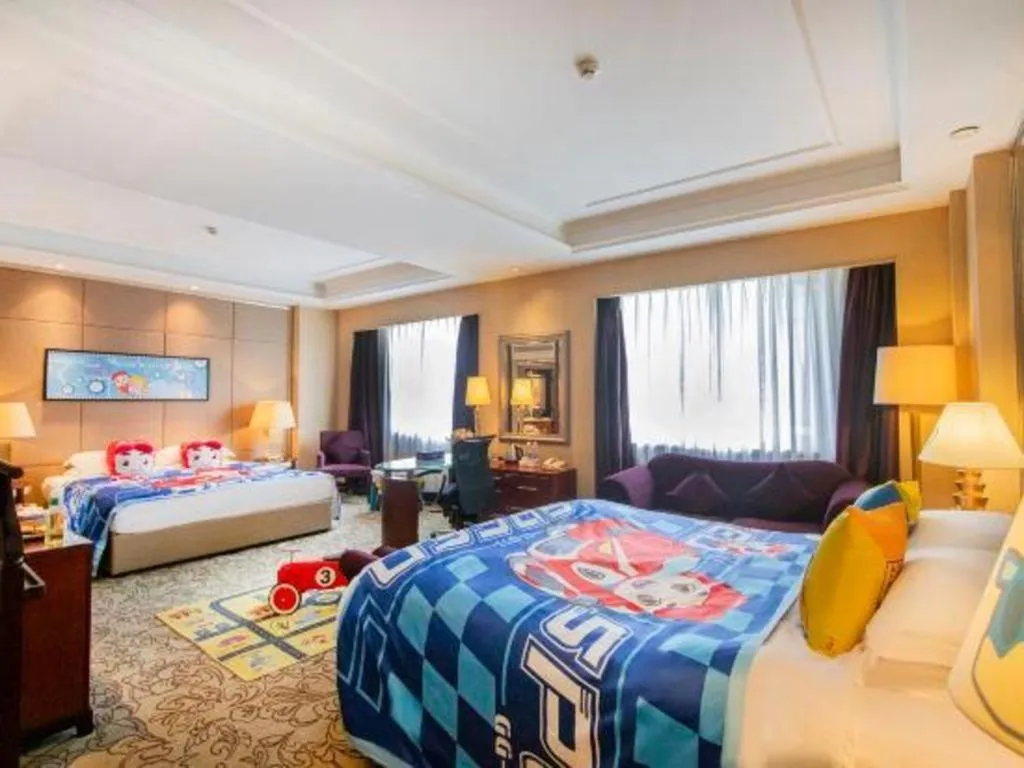 Bed in Chengdu Taihe International Hotel