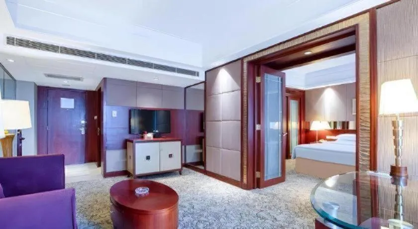 Bed in Chengdu Taihe International Hotel