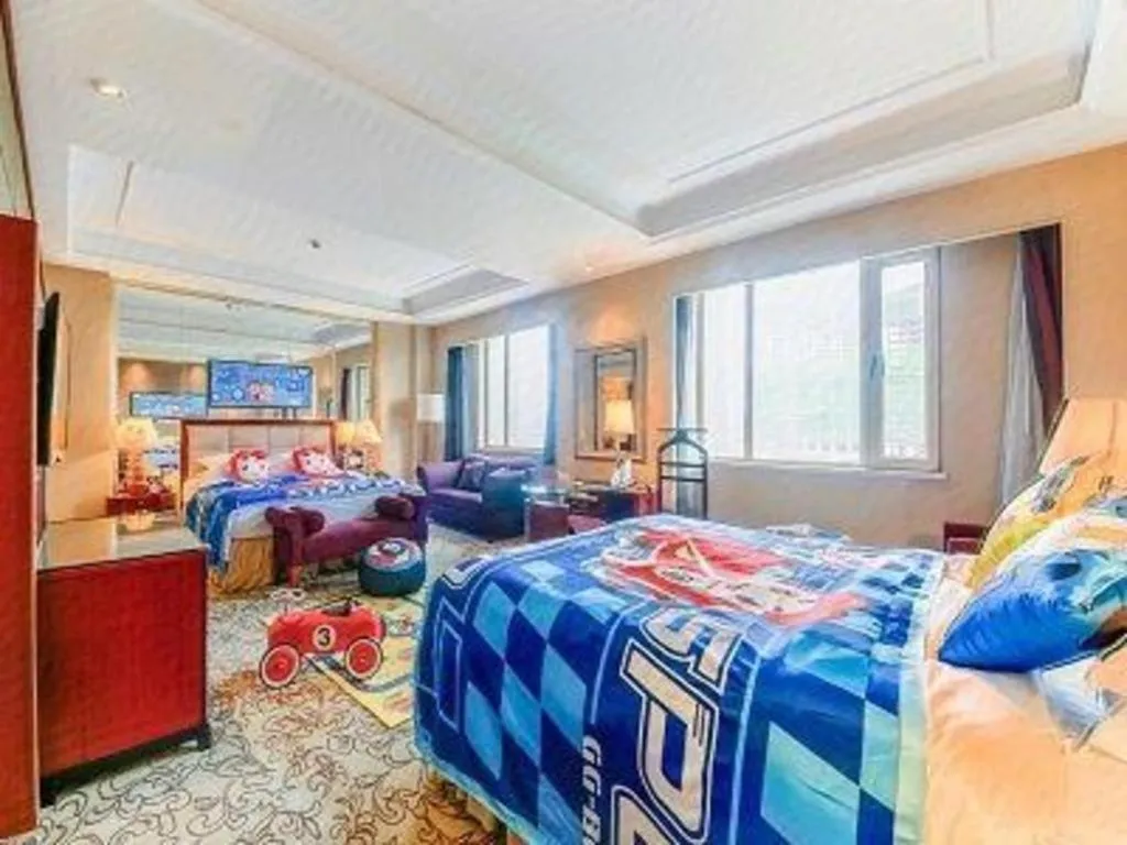 Bed in Chengdu Taihe International Hotel