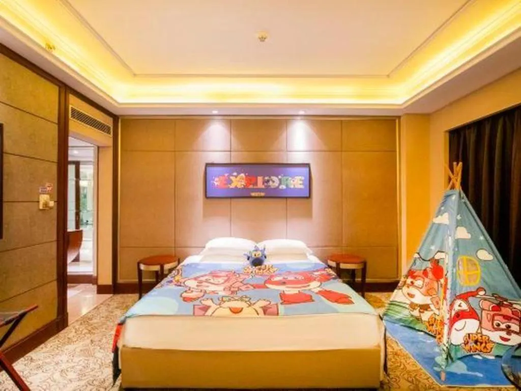 Bed in Chengdu Taihe International Hotel