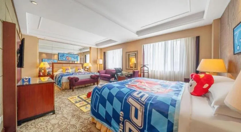 Bed in Chengdu Taihe International Hotel