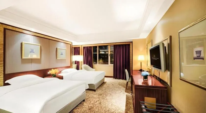 Bed in Chengdu Taihe International Hotel