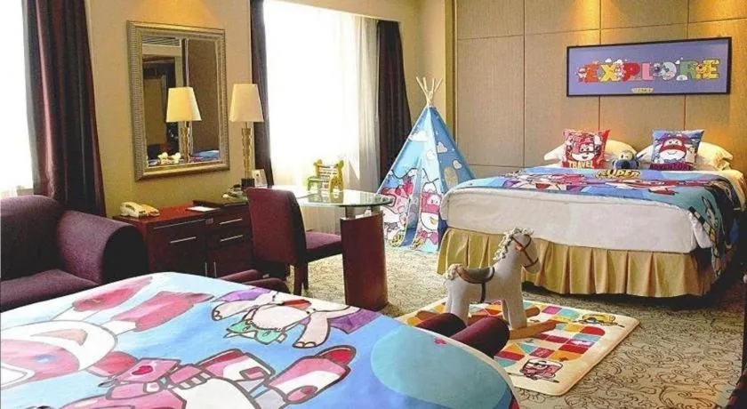 Bed in Chengdu Taihe International Hotel