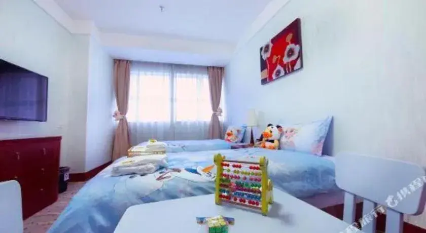 Bed in Xiamen Jingmin Central Hotel Bed in Xiamen Jingmin Central Hotel