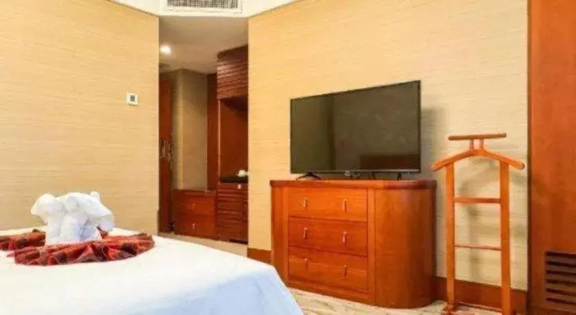 Bed in Xiamen Jingmin Central Hotel Bed in Xiamen Jingmin Central Hotel