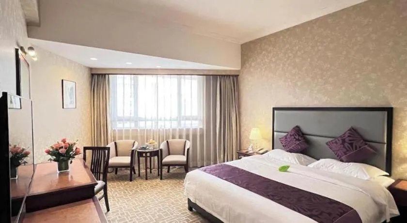 Bed in Century Plaza Hotel