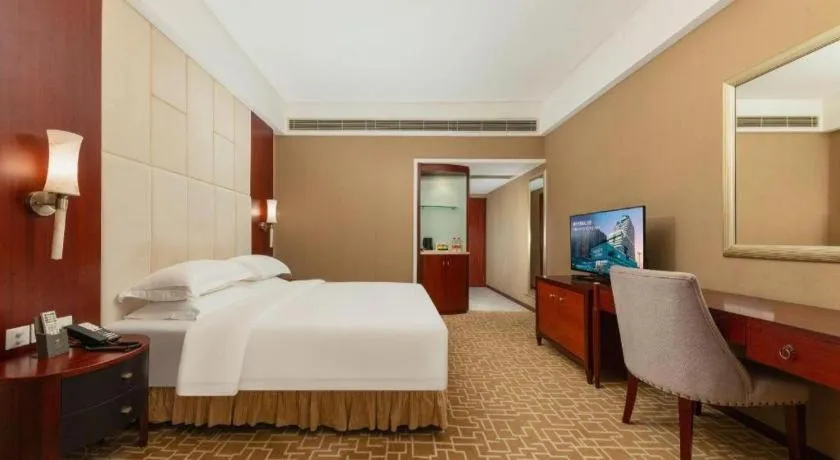 Bed in Century Plaza Hotel