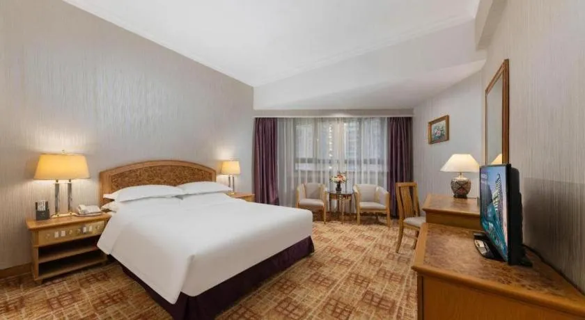 Bed in Century Plaza Hotel