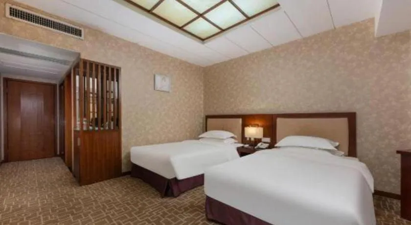 Bed in Century Plaza Hotel