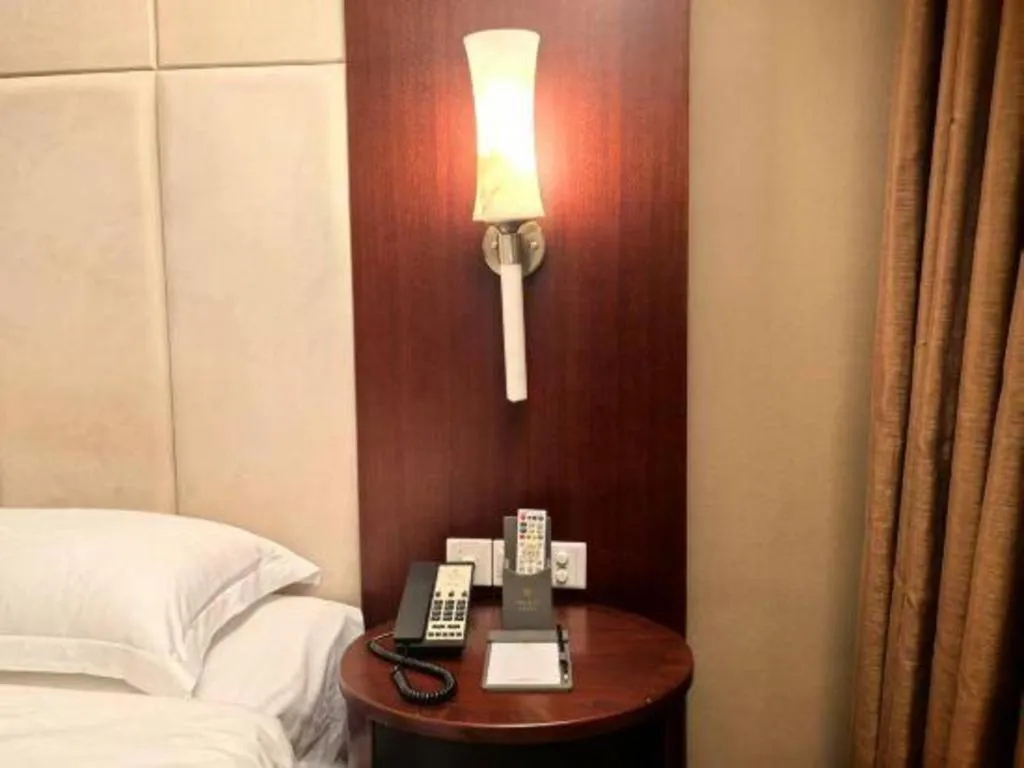 Bed in Century Plaza Hotel