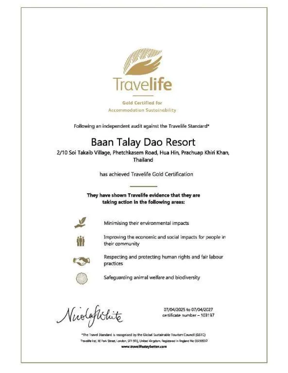 Baan Talay Dao Resort