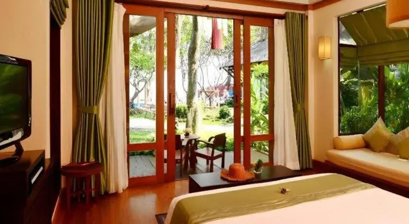 Bed in Baan Talay Dao Resort Bed in Baan Talay Dao Resort