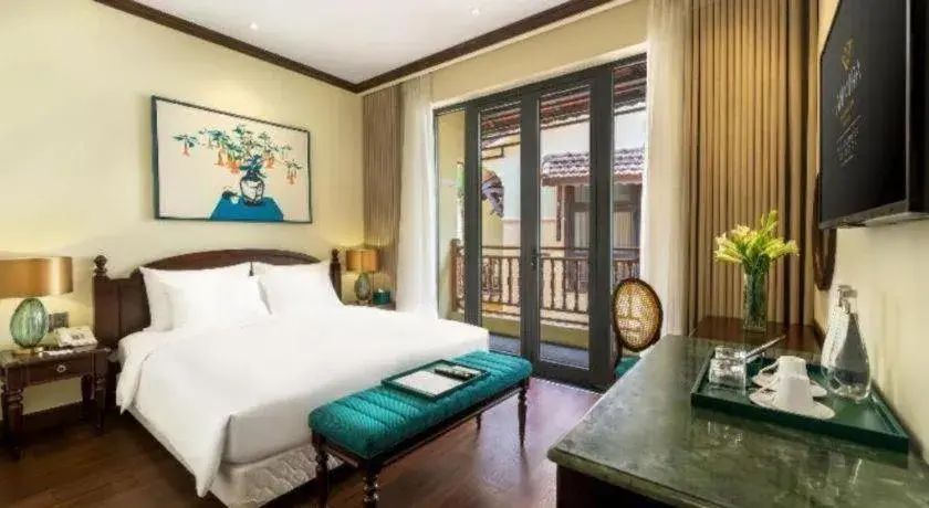 Bed in Hoi An Trails Resort Bed in Hoi An Trails Resort