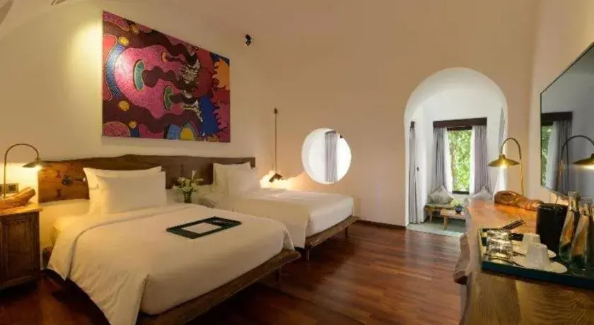 Bed in Hoi An Trails Resort Bed in Hoi An Trails Resort