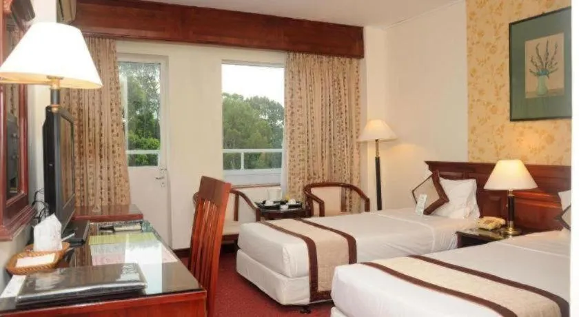 Bed in Saigon Star Hotel