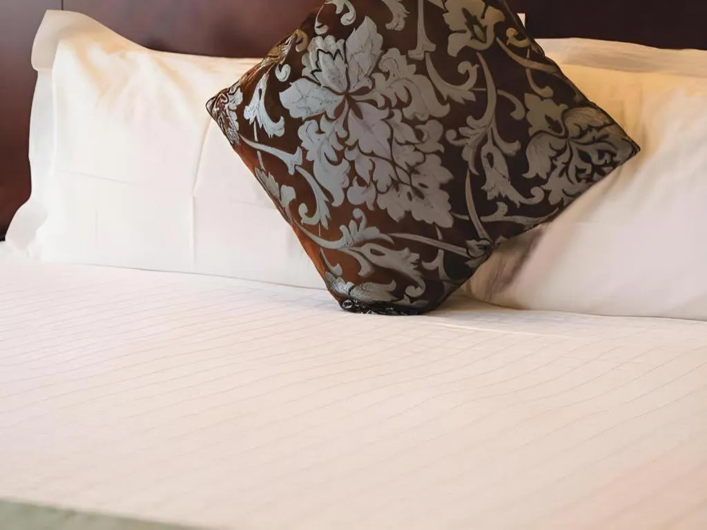 Bed in NanYing Hotel Shanghai