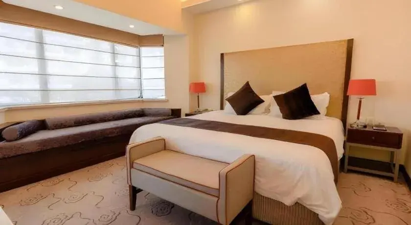Bed in NanYing Hotel Shanghai Bed in NanYing Hotel Shanghai