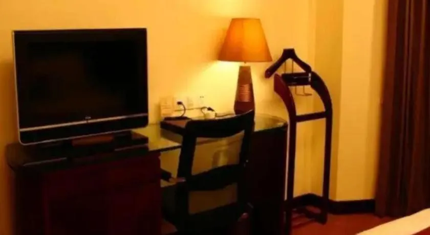 Bed in NanYing Hotel Shanghai